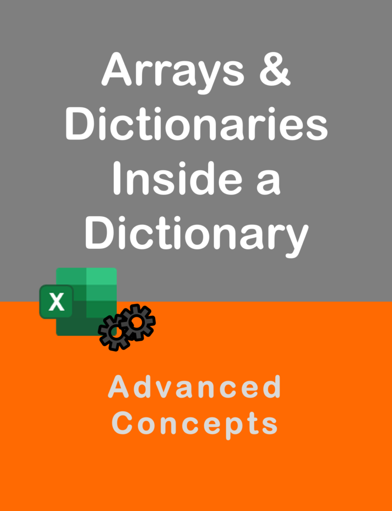 Arrays And Dictionaries in a Dictionary